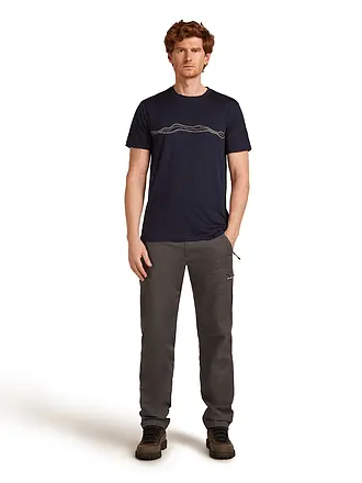 ICEBREAKER | Herren Funktionsshirt Mount Pulse 150 Tech | dunkelblau